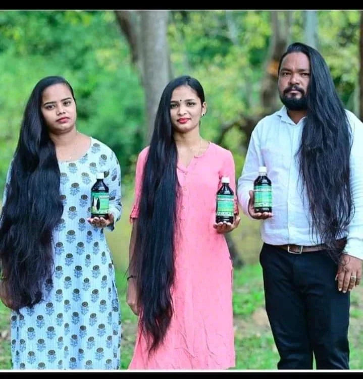 ORIGINAL ADIVASI NEELGIRI HERBAL HAIR OIL - DIRECTLY FROM KARNATAKA (BUY 1 GET 1 FREE)